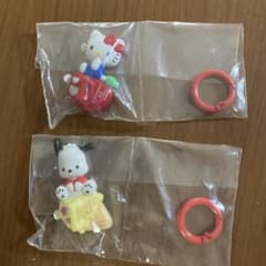 サンリオ キャラクターズ　キーリングハンガーキティ、ポチャッコのサムネイル