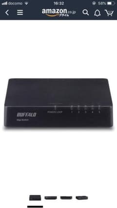 Buffalo ギガスイッチングハブのサムネイル