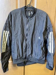 adidas アディダス ブルゾン ブラック Lサイズのサムネイル