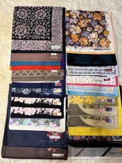 ハンカチ　未使用品　22枚セットのサムネイル