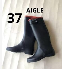新品未使用 AIGLE ウルトラレイン ラバーブーツ 37（箱潰れ特価