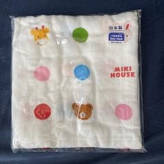 MIKI HOUSE バスタオル 90x90cm 動物柄のサムネイル