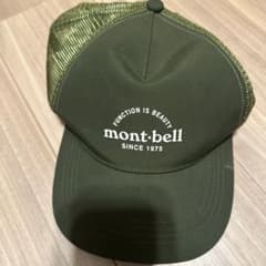 mont-bell メッシュキャップ カーキ アウトドアのサムネイル