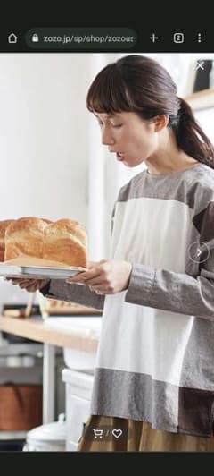 専用！再お値下げ!サニークラウズ　食パンシャツのサムネイル