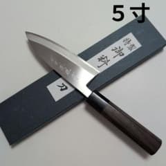 片刃包丁　左出刃　北岡英雄作　和食　日本食　和包丁　刺身 片刃包丁 出刃① 北岡英雄作 日本食 和包丁 刺身 - メルカリ