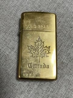 カナダメープルリーフ zippo CANADA SOLID BRASS新品未使用 - メルカリ