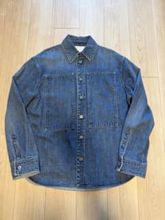 JIL SANDER オーバーサイズ デニムシャツ サイズS ブルー - メルカリ