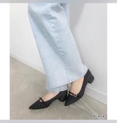 randa ドット柄パンプスのサムネイル