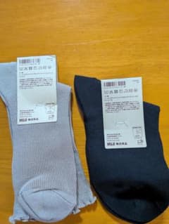 MUJI ショートソックス 2足セット 23-25cmのサムネイル