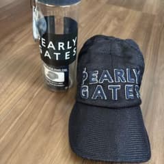 PEARLY GATES メッシュキャップ 黒のサムネイル