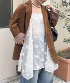 立体フラワーキャミチュニックのサムネイル