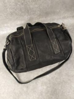 PRADA】レザードラムボストンバッグ 2way ショルダー - メルカリ