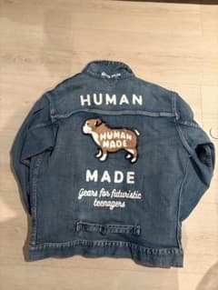 HUMAN MADE デニムジャケット ブルドッグ刺繍 L HUMAN MADE デニムジャケット ブルドッグ刺繍 L - メルカリ