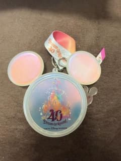 東京ディズニーリゾート 40周年 ドリームゴーラウンド バッグチャームのサムネイル