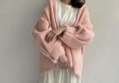 LE.EMAモヘヤタッチリラックスカーディガンのサムネイル
