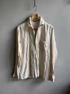 SISLEY 麻シャツ　メンズのサムネイル