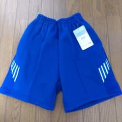 SCHOOL UNI ハーフパンツ ブルー 140cm 新品のサムネイル