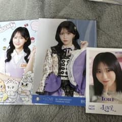 =LOVE 野口衣織 生写真 2枚　チェキ１枚セットのサムネイル