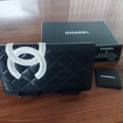 CHANEL カンボンライン 長財布 箱ありのサムネイル
