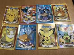 ポケモンカレー　シール8枚セットのサムネイル
