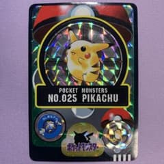 ポケモンのシールダスです。 P7005 ピカチュウ No.025バンダイ シールダス(ポケモン) 2弾 - メルカリ