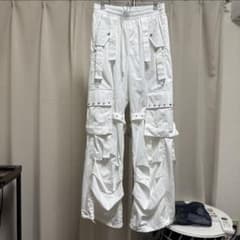 【2点】バックステージパス カーゴパンツ ＆ スタジャン 2点】バックステージパス カーゴパンツ ＆ スタジャン - メルカリ