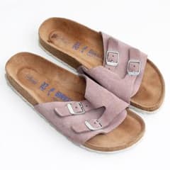 消毒済み BIRKENSTOCK チューリッヒ 24cm スエード ピンク - メルカリ