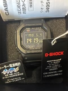 Thumbnail of カシオG-SHOCK /GWーM5610Uー1BJFソーラー電波／デジタル