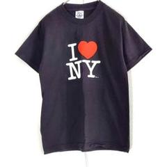 超希少！美品　90s ニューヨーク購入　アイ・ラブ・ニューヨークTシャツ アイラブニューヨークTシャツ（S）新品 I LOVE NY ブラック