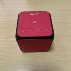 SONY ワイヤレススピーカー レッド充電器付きのサムネイル