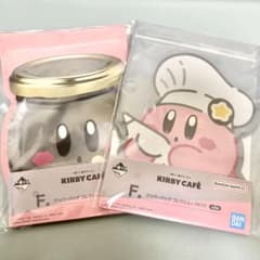 이치 반 쿠지 스타 커비 Kirby Café PETIT F 상 2 점