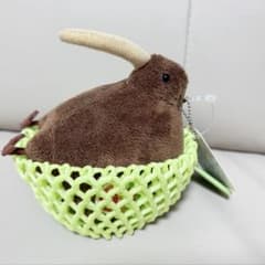 キーウィ　天王寺動物園 ぬいぐるみ キウイ　タグ付きのサムネイル