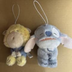 スティッチ クロウハウザー　ねむぐるみ　2体 ぬいぐるみ　マスコット　ディズニーのサムネイル
