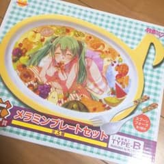 ミクくじ E賞 メラミンプレートセット TYPE-B 音符型のサムネイル