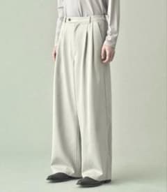 JUHA 2TUCK WIDE EASY PANTS 常田大希愛用ブランド JUHA 2TUCK WIDE EASY PANTS 常田大希愛用ブランド - メルカリ
