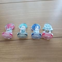 ジークアクスアクリルスタンド　マチュ　シャリアブル　シュウジ　シャアのサムネイル