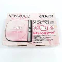 ハローキティ ポータブルCDプレーヤー KENWOOD DPC-KT103 - メルカリ