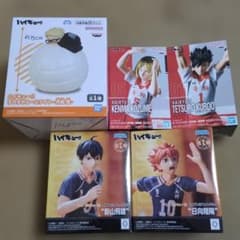 5体 ハイキュー！！ プライズフィギュアまとめ売り - メルカリ
