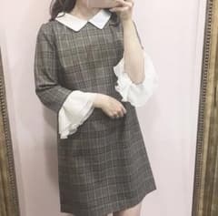 evelyn エブリン  ワンピース ブラウンのサムネイル