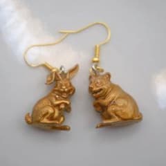 何かを企んでる金色の兎熊ピアス⭐︎サブカル⭐︎原宿系⭐︎地雷系⭐︎病み⭐︎ゆめかわのサムネイル