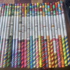 ドラゴンクエスト バトルえんぴつ 大量61本セットキャップ13本も