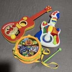 『アンパンマンギター』『アンパンマン太鼓』『音が鳴るギター』動作確認済みのサムネイル