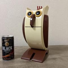 昭和レトロ雑貨 フクロウ型 肩たたきセット 孫の手 松下電器 くらしの