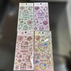 サンリオ キラキラジュエルシール 4枚セットのサムネイル