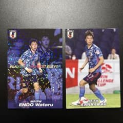 2022 カルビー サッカー日本代表チップス　遠藤航　レアカードのサムネイル