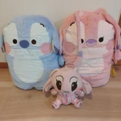 ★エコメルカリ便限定　ディズニー スティッチ BIGぬいぐるみ 3点セット