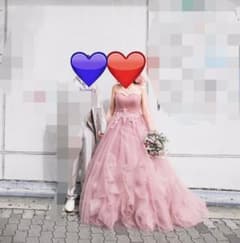 りんさん専用　ウェディングカラードレス&ヘッドアクセのサムネイル