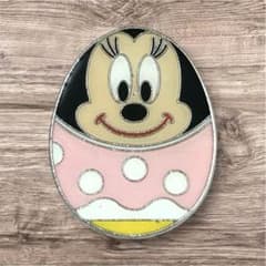 ★レア！レトロ★WDW★ミニーマウス★ベースボールピンバッジ★ ピンズ・ピンバッジ・缶バッジ