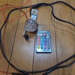 ホタルランプ 暴走ランプ 16色替え レインボー点滅 リモコン付き