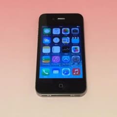 【美品】iPhone4 16GB ブラック Softbankのサムネイル